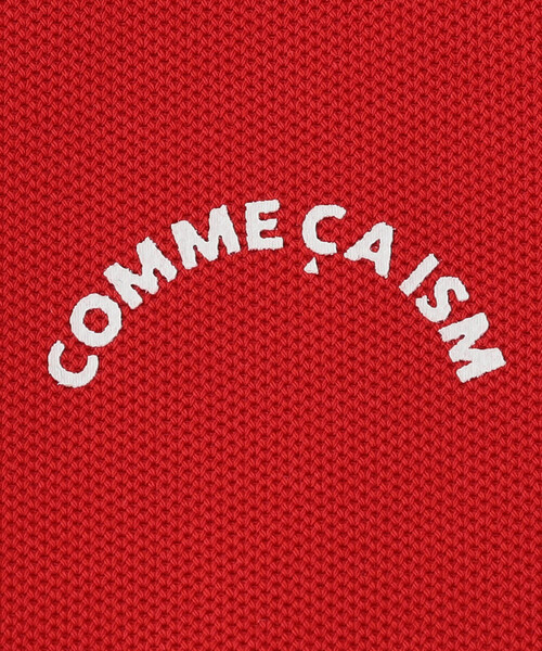 COMME CA ISM(コムサイズム)の「鹿の子ポロ襟 おしりパッチ ツーウェイオール(ロンパース・キッズ・サックスブルー/グリーン/レッド/ホワイト/ネイビー・60-80cm)」の14枚目の写真