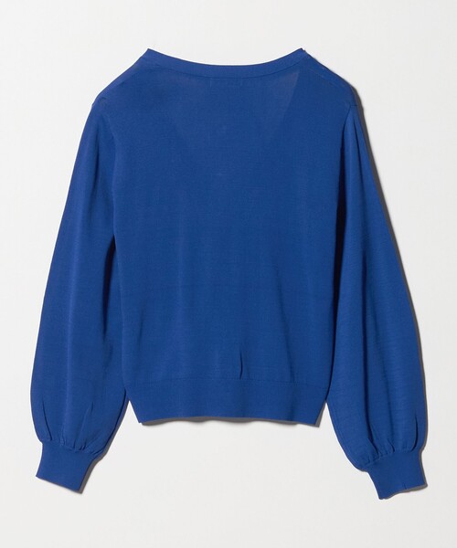 A DAY IN THE LIFE UNITED ARROWS(アデイインザライフユナイテッドアローズ)の「フェイクパールボタン Vネックカーディガン ‐UVカット・接触冷感・ウォッシャブル‐<A DAY IN THE LIFE>(カーディガン/ボレロ・レディース・ナチュラル/ブラック/コバルトブルー・FREE)」の20枚目の写真
