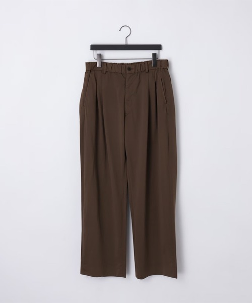 KANEMASA PHIL./カネマサフィル】36G Nylon Tuck Easy Pants KANEMASA PHIL./カネマサフィル】36G Nylon Tuck Easy Pants