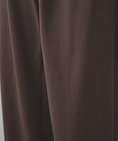 KANEMASA PHIL.（カネマサフィル）の「【KANEMASA PHIL./カネマサフィル】36G Nylon Tuck Easy Pants（スラックス・メンズ・ブラック/ブラウン・L/M）」の22枚目の写真