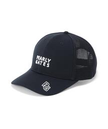 PEARLY GATES（パーリーゲイツ）の「【PEARLY GATES】ＰＧｉｓＰＧ　メッシュ×リサイクルツイルＣＡＰ（キャップ）」