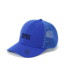 PEARLY GATES（パーリーゲイツ）の「【PEARLY GATES】ＰＧｉｓＰＧ　メッシュ×リサイクルツイルＣＡＰ（キャップ）」