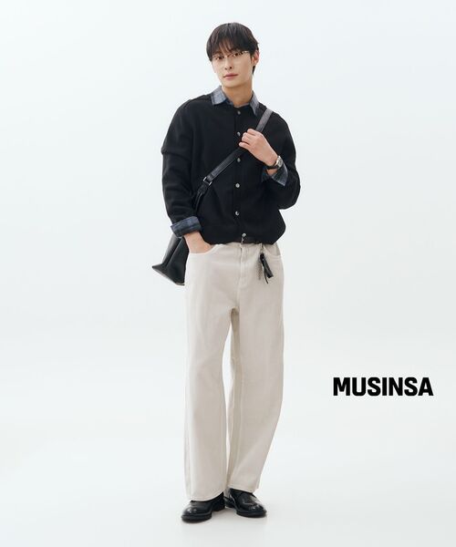 MUSINSA STANDARD（ムシンサスタンダード）の「NAVY サービスシューズ [ブラック]（ドレスシューズ・レディース・その他・28cm/29cm/26cm/26.5cm/27cm/27.5cm/28.5cm/25cm/25.5cm）」の2枚目の写真
