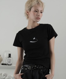 ワンポイントスリムＴシャツ