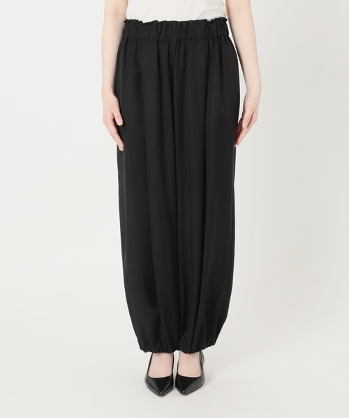 Noble（ノーブル）の「エアリーギャザーバレルパンツ（その他パンツ・レディース・ホワイト/ブラック・FREE）」の19枚目の写真