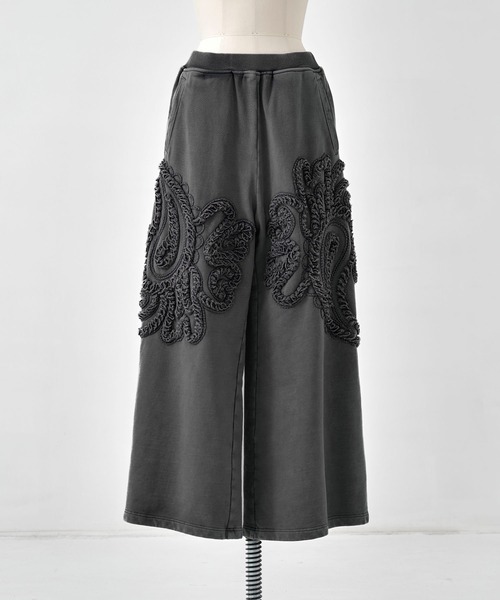 TAAKK/ターク】Sweat Wide Pants/スウェットワイドパンツ