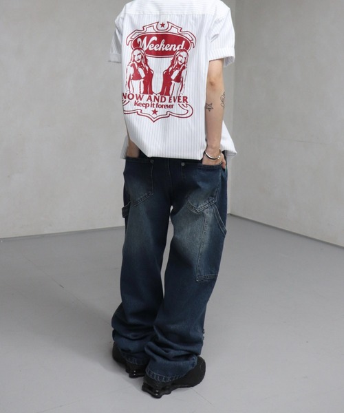 FTW(エフティダブリュー)の「ASSORT S/S SHIRTS(シャツ/ブラウス・レディース・ストライプ/チェック・SMALL/MEDIUM/LARGE)」の3枚目の写真