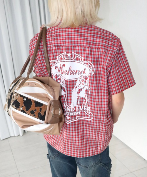 FTW(エフティダブリュー)の「ASSORT S/S SHIRTS(シャツ/ブラウス・レディース・ストライプ/チェック・SMALL/MEDIUM/LARGE)」の7枚目の写真