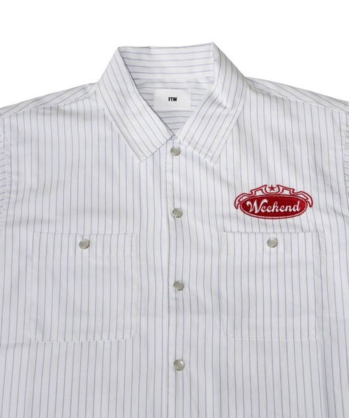 FTW(エフティダブリュー)の「ASSORT S/S SHIRTS(シャツ/ブラウス・レディース・ストライプ/チェック・SMALL/MEDIUM/LARGE)」の5枚目の写真