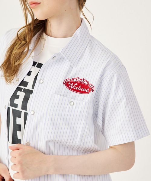 FTW(エフティダブリュー)の「ASSORT S/S SHIRTS(シャツ/ブラウス・レディース・ストライプ/チェック・SMALL/MEDIUM/LARGE)」の16枚目の写真