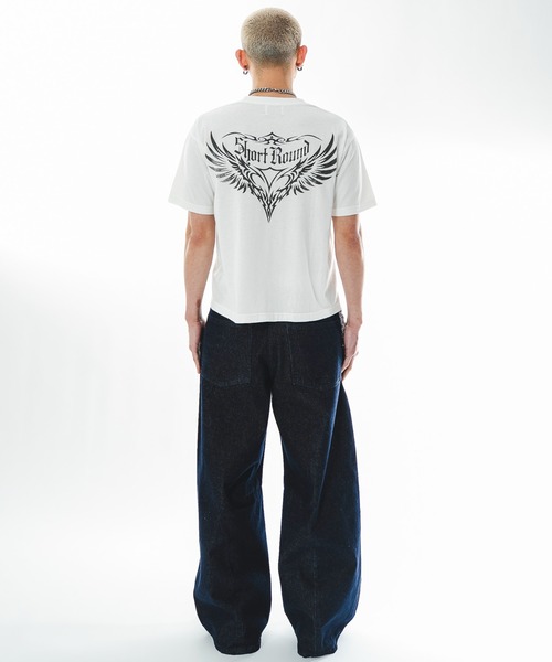 SHORT ROUND(ショートラウンド)の「SHORT ROUND/【26年春夏新作】ファイヤーマンバギーデニムパンツ(デニムパンツ・メンズ・インディゴブルー/ブラック系2・LARGE/MEDIUM)」の21枚目の写真