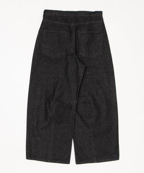 SHORT ROUND(ショートラウンド)の「SHORT ROUND/ファイヤーマンバギーデニムパンツ(デニムパンツ・メンズ・インディゴブルー/ブラック系2・LARGE/MEDIUM)」の8枚目の写真