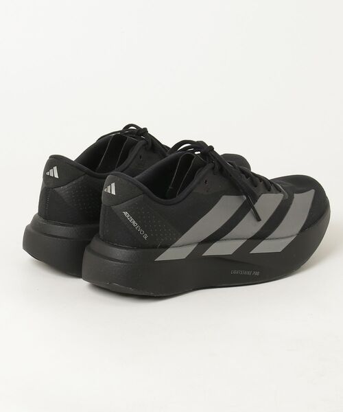 adidas(アディダス)の「adidas ADIZERO EVO SL WOVEN アディダス アディゼロ EVO SL ウーブン(その他シューズ・レディース・ブラック/ホワイト・23.5cm/24cm/24.5cm/25cm/25.5cm)」の3枚目の写真