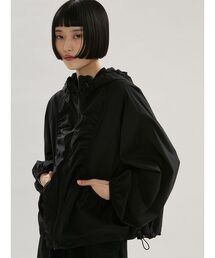 emmi（エミ）の「【ONLINE限定カラーあり】ギャザーディテールナイロンブルゾン【セットアップ対応】（ブルゾン）」