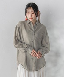 ボイルシャンブレーシャツ