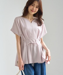 ROPE' PICNIC | 【ベストヒット】＼新色追加／ハートネックペプラムブラウス/接触冷感(シャツ/ブラウス)