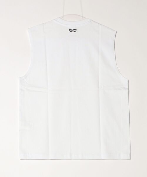 AAPE BY A BATHING APE（エーエイプバイアベイシングエイプ）の「AAPE NOW TANKTOP（タンクトップ・メンズ・ホワイト/ブラック/ダークグリーン・MEDIUM/SMALL/X-LARGE/LARGE）」の14枚目の写真