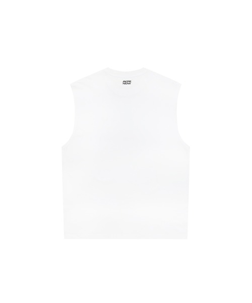 AAPE BY A BATHING APE（エーエイプバイアベイシングエイプ）の「AAPE NOW TANKTOP（タンクトップ・メンズ・ホワイト/ブラック/ダークグリーン・MEDIUM/SMALL/X-LARGE/LARGE）」の4枚目の写真