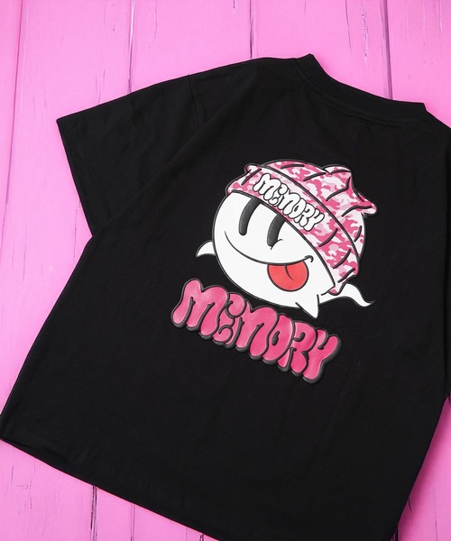 #MEMORY(メモリー)の「【MEMORY】オバケ ヘビーウェイトTシャツ / Ghost Heavyweight T-Shirt(Tシャツ/カットソー・メンズ・ホワイト/ブラック系1/ブラック系2・M/L/XL)」の1枚目の写真