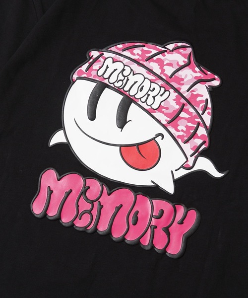 #MEMORY(メモリー)の「【MEMORY】オバケ ヘビーウェイトTシャツ / Ghost Heavyweight T-Shirt(Tシャツ/カットソー・メンズ・ホワイト/ブラック系1/ブラック系2・M/L/XL)」の14枚目の写真
