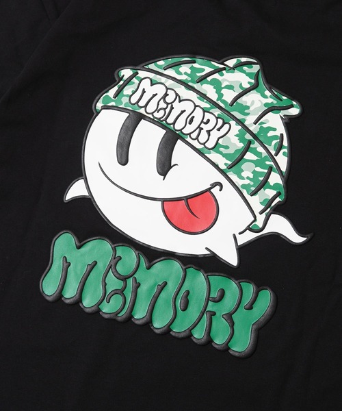 #MEMORY(メモリー)の「【MEMORY】オバケ ヘビーウェイトTシャツ / Ghost Heavyweight T-Shirt(Tシャツ/カットソー・メンズ・ホワイト/ブラック系1/ブラック系2・M/L/XL)」の20枚目の写真
