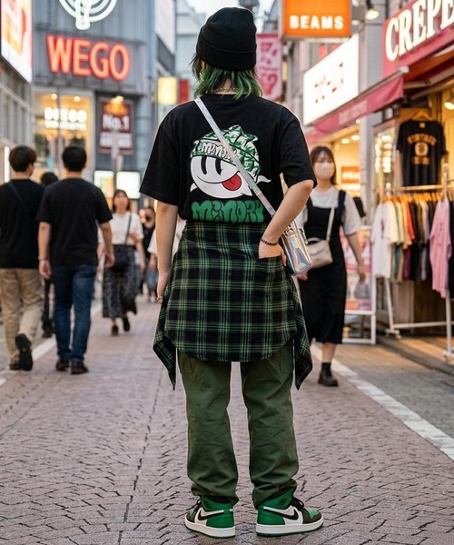 #MEMORY(メモリー)の「【MEMORY】オバケ ヘビーウェイトTシャツ / Ghost Heavyweight T-Shirt(Tシャツ/カットソー・メンズ・ホワイト/ブラック系1/ブラック系2・M/L/XL)」の22枚目の写真
