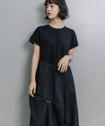MARECHAL TERRE（マルシャルテル）の「アシンメトリーコンビネーションワンピース（ワンピース）」