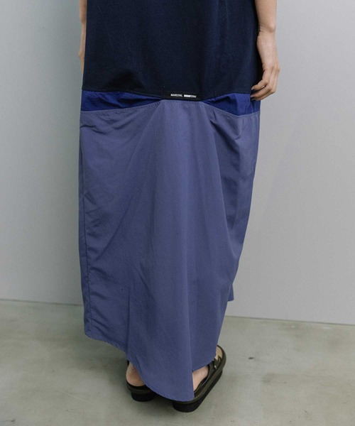 MARECHAL TERRE（マルシャルテル）の「アシンメトリーコンビネーションワンピース（ワンピース・レディース・マスタード/ネイビー/チャコールグレー/ブラック・MEDIUM）」の19枚目の写真