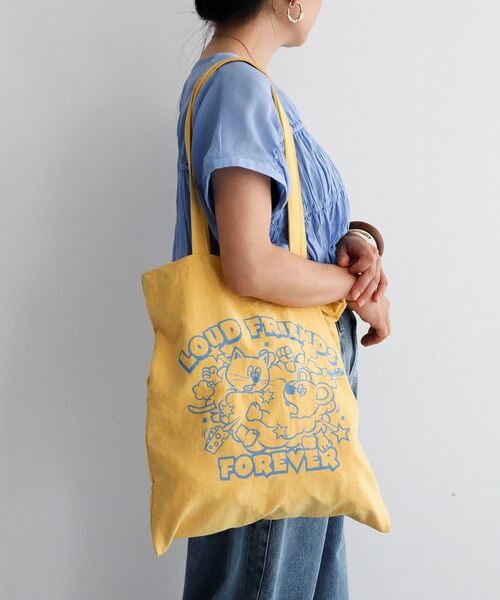 CRAFT STANDARD BOUTIQUE（クラフトスタンダードブティック）の「【WANDER ANIMALS】トートバッグ（トートバッグ・レディース・ブラック/グレー/ピンク/イエロー・FREE）」の9枚目の写真