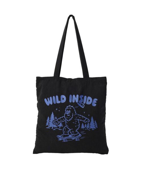 CRAFT STANDARD BOUTIQUE(クラフトスタンダードブティック)の「【WANDER ANIMALS】トートバッグ(トートバッグ・レディース・ブラック/グレー/ピンク/イエロー・FREE)」の6枚目の写真