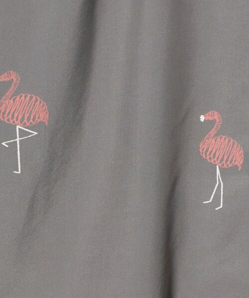 TOWN(タウン)の「<TOWN>FLAMINGO オープンカラー シャツ(シャツ/ブラウス・メンズ・グレー系/ブラック・M/XL/S/L)」の20枚目の写真
