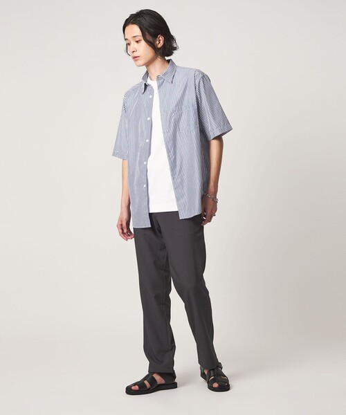 A DAY IN THE LIFE UNITED ARROWS(アデイインザライフユナイテッドアローズ)の「ブルーパターン リラックス レギュラーカラーシャツ<A DAY IN THE LIFE>(シャツ/ブラウス・メンズ・コバルトブルー/その他1/その他2・M/L)」の6枚目の写真