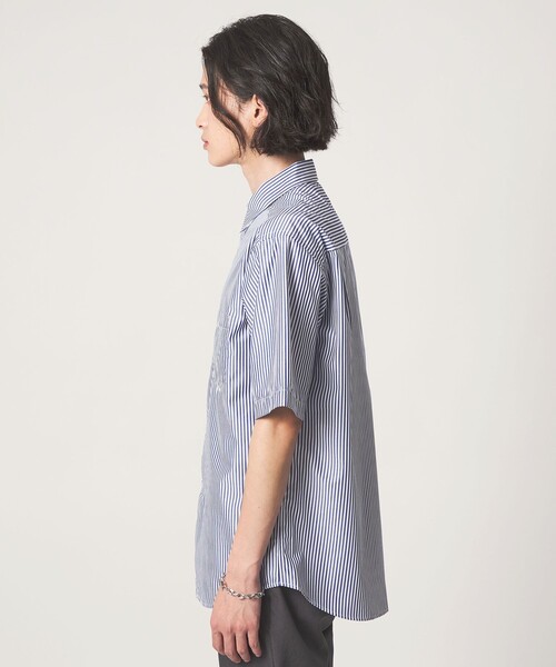 A DAY IN THE LIFE UNITED ARROWS(アデイインザライフユナイテッドアローズ)の「ブルーパターン リラックス レギュラーカラーシャツ<A DAY IN THE LIFE>(シャツ/ブラウス・メンズ・コバルトブルー/その他1/その他2・M/L)」の11枚目の写真