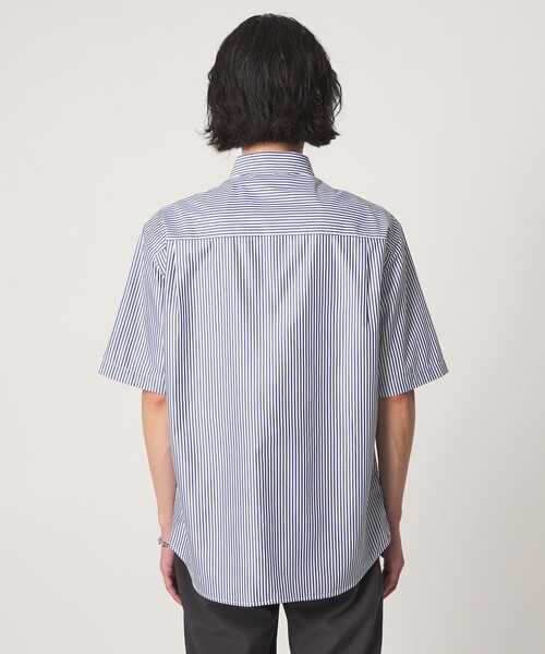 A DAY IN THE LIFE UNITED ARROWS(アデイインザライフユナイテッドアローズ)の「ブルーパターン リラックス レギュラーカラーシャツ<A DAY IN THE LIFE>(シャツ/ブラウス・メンズ・コバルトブルー/その他1/その他2・M/L)」の12枚目の写真