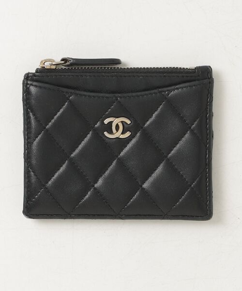 CHANEL シャネル　フラグメントケース　ケース　ラムスキン ブランド古着】ラムスキンフラグメントケース（カードケース）｜CHANEL