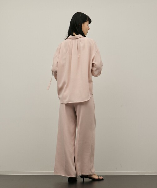 Diagram(ダイアグラム)の「シアーワイドパンツ(その他パンツ・レディース・ブラック/ピンク・36/38)」の9枚目の写真