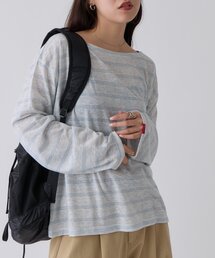 COLONY 2139 | 2WAYシアーボーダーTシャツ(Tシャツ/カットソー)