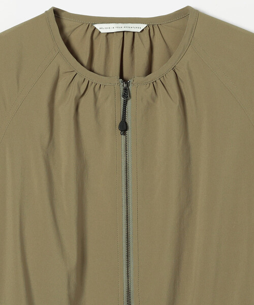 FREAK'S STORE(フリークスストア)の「NANGA/ナンガ EXCURSION NO COLLAR JACKET W/エクスカーション ノーカラージャケット(ブルゾン・レディース・グリーン/ブラック・MEDIUM/SMALL)」の6枚目の写真