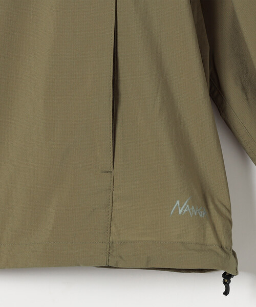 FREAK'S STORE(フリークスストア)の「NANGA/ナンガ EXCURSION NO COLLAR JACKET W/エクスカーション ノーカラージャケット(ブルゾン・レディース・グリーン/ブラック・MEDIUM/SMALL)」の9枚目の写真