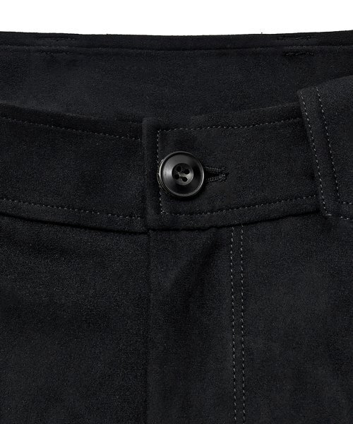 NOIRER(ノイア)の「スエードワイドバermudaパンツ(ネイビー)(その他パンツ・メンズ・その他・48/50/52)」の4枚目の写真