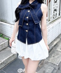 nuance frill shirt / ニュアンスフリルシャツ（シャツ/ブラウス