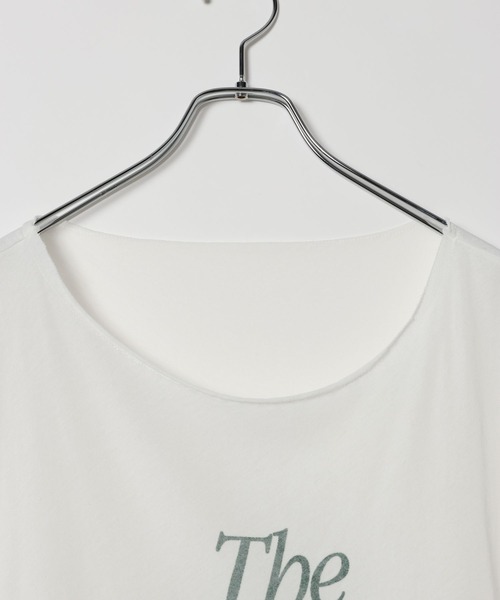 BAYFLOW（ベイフロー）の「[涼しい薄手素材]シアーピグメントノースリーブ T（Tシャツ/カットソー・レディース・カーキ/オフホワイト/チャコール・FREE）」の12枚目の写真