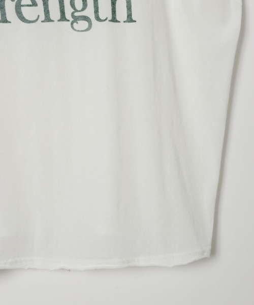 BAYFLOW（ベイフロー）の「[涼しい薄手素材]シアーピグメントノースリーブ T（Tシャツ/カットソー・レディース・カーキ/オフホワイト/チャコール・FREE）」の14枚目の写真