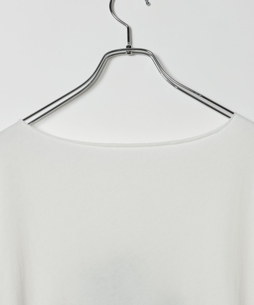 BAYFLOW（ベイフロー）の「[涼しい薄手素材]シアーピグメントノースリーブ T（Tシャツ/カットソー・レディース・カーキ/オフホワイト/チャコール・FREE）」の15枚目の写真