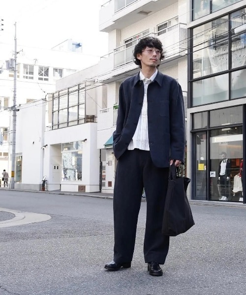 CAMIEL FORTGENS(カミエル フォートへンス)の「【CAMIEL FORTGENS】 BASIC SHIRT(シャツ/ブラウス・メンズ・ストライプ・X-LARGE/MEDIUM)」の4枚目の写真