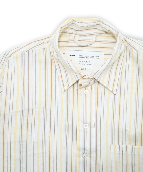 CAMIEL FORTGENS(カミエル フォートへンス)の「【CAMIEL FORTGENS】 BASIC SHIRT(シャツ/ブラウス・メンズ・ストライプ・X-LARGE/MEDIUM)」の6枚目の写真