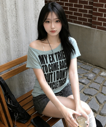 Midnight Move（ミッドナイトムーブ）の「ss ex t (mint)（Tシャツ/カットソー）」