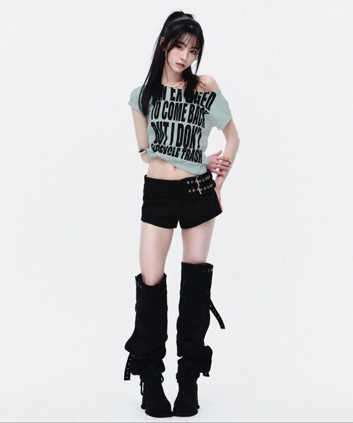 Midnight Move(ミッドナイトムーブ)の「ss ex t (mint)(Tシャツ/カットソー・レディース・その他・FREE)」の4枚目の写真