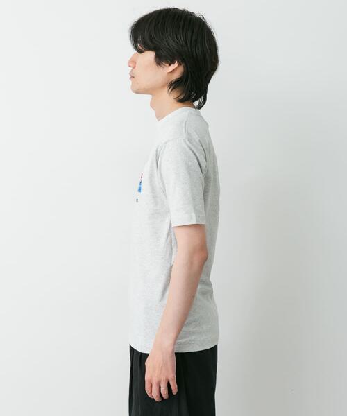 NEW BALANCE(ニューバランス)の「NEW BALANCE ボックスTシャツ(Tシャツ/カットソー・メンズ・グレー/ブラック/グリーン・LARGE/MEDIUM/X-LARGE)」の5枚目の写真