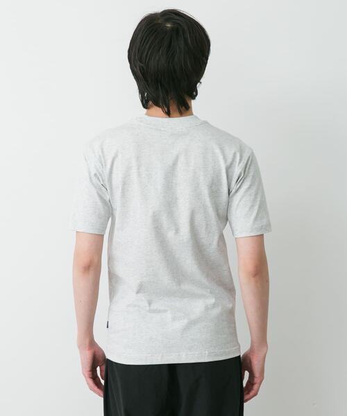 NEW BALANCE(ニューバランス)の「NEW BALANCE ボックスTシャツ(Tシャツ/カットソー・メンズ・グレー/ブラック/グリーン・LARGE/MEDIUM/X-LARGE)」の6枚目の写真